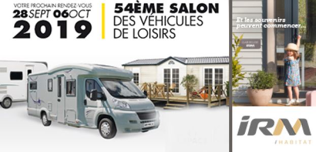 RDV au Salon des Véhicules de Loisirs du Bourget